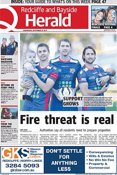 Redcliffe and  Bayside Herald - September 13th 2017