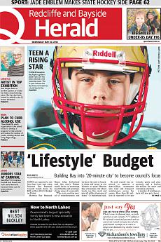Redcliffe and  Bayside Herald - May 30th 2018