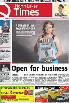 North Lakes Times - November 9th 2017