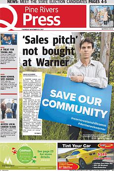 Pine Rivers Press - November 23rd 2017