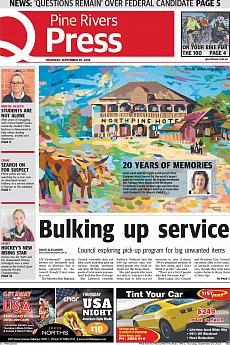 Pine Rivers Press - September 20th 2018